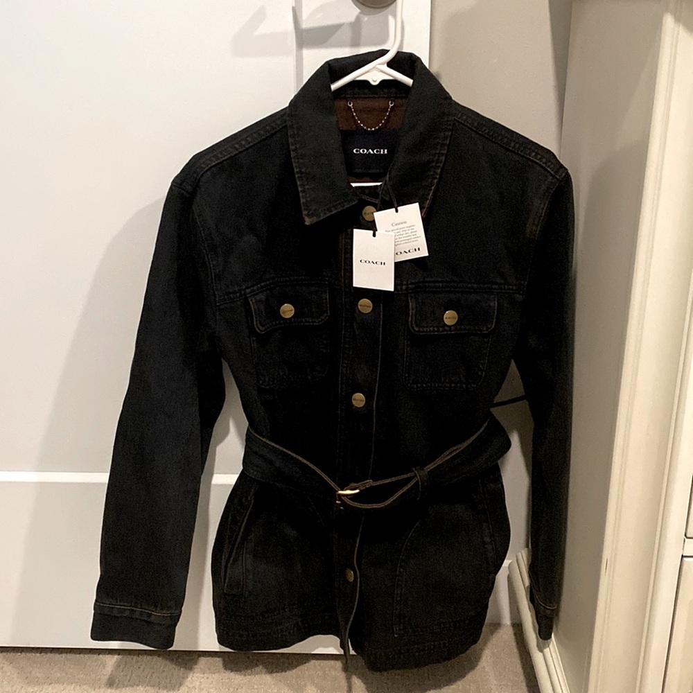 Coach Denim Shirt Jacket